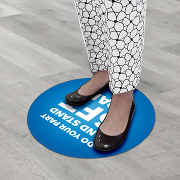 Download Pepsico Approved Social Distancing Floor Graphic 5 Pack Nsmshop